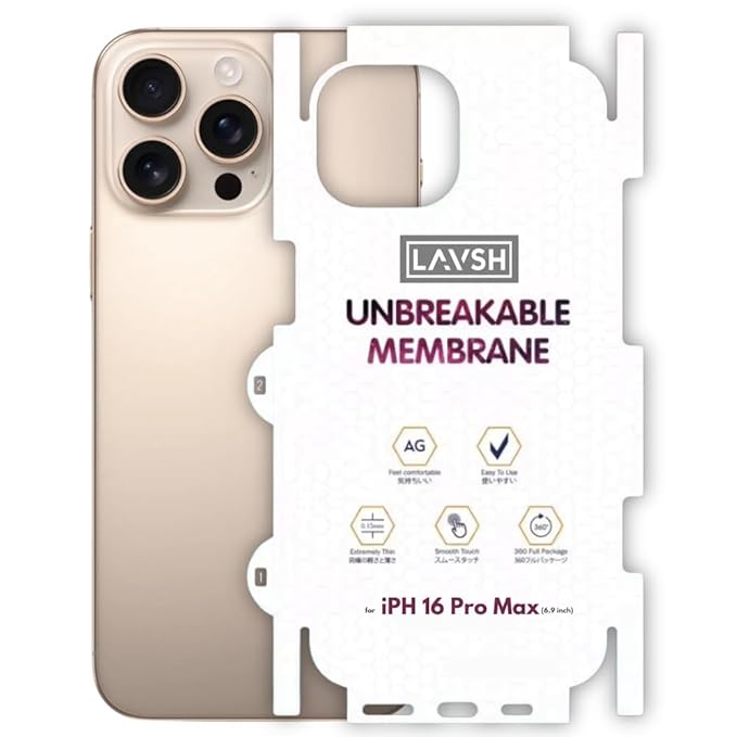 iphone 16 PRO MAX 360 °protection  membrane