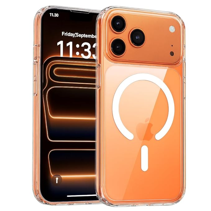 ELEVARC iphone 17 PRO MAX  magsafe clear case