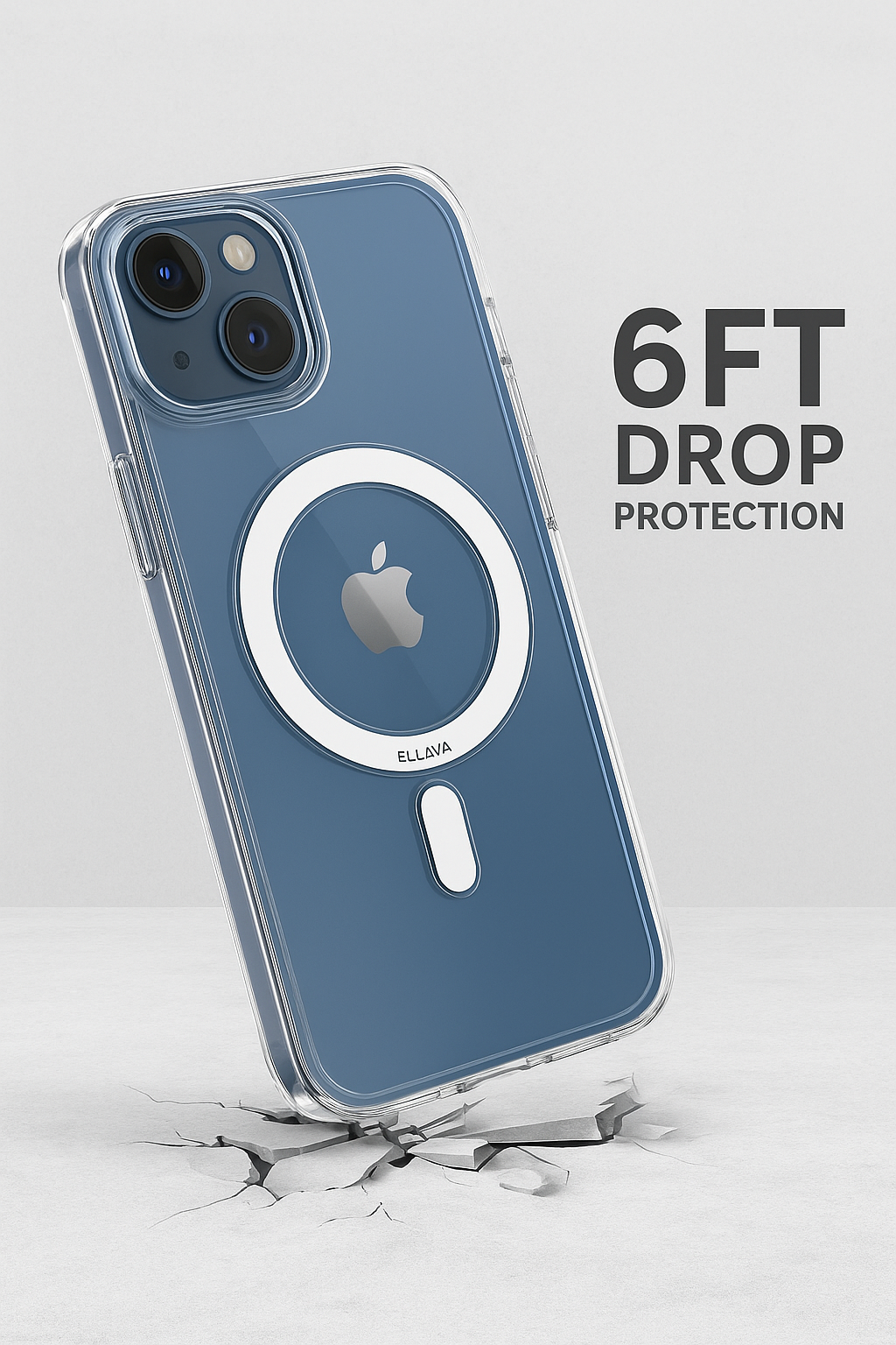 ELEVARC iphone 17 AIR  magsafe clear case