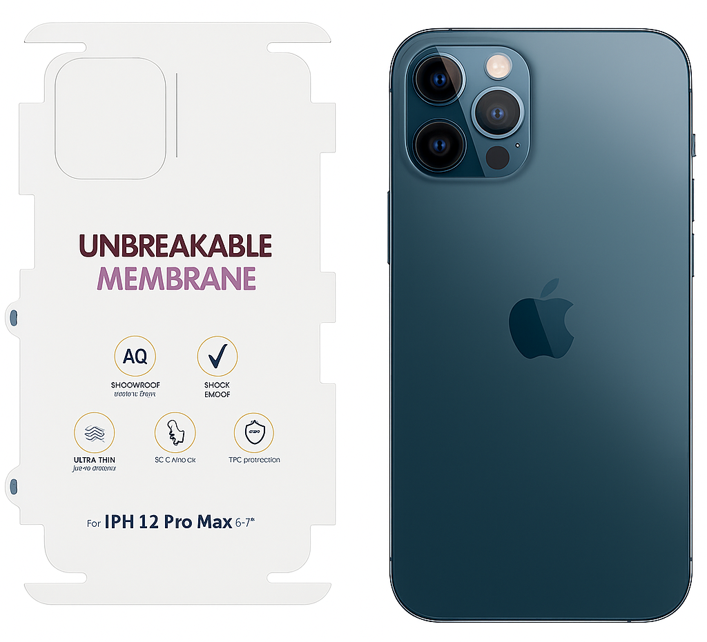 iphone 12 pro max 360° protection  menbrane